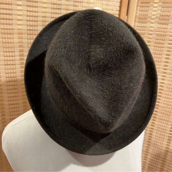Vintage Mens Wool Fedora Hat - Picture 6 of 15